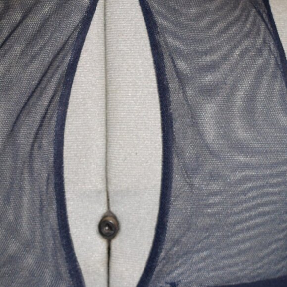 Blue Jeweled HALTER TOP Size 3 BY SEQUIN HEARTS USED FOR PHOTO SHOOTS - Picture 8 of 10